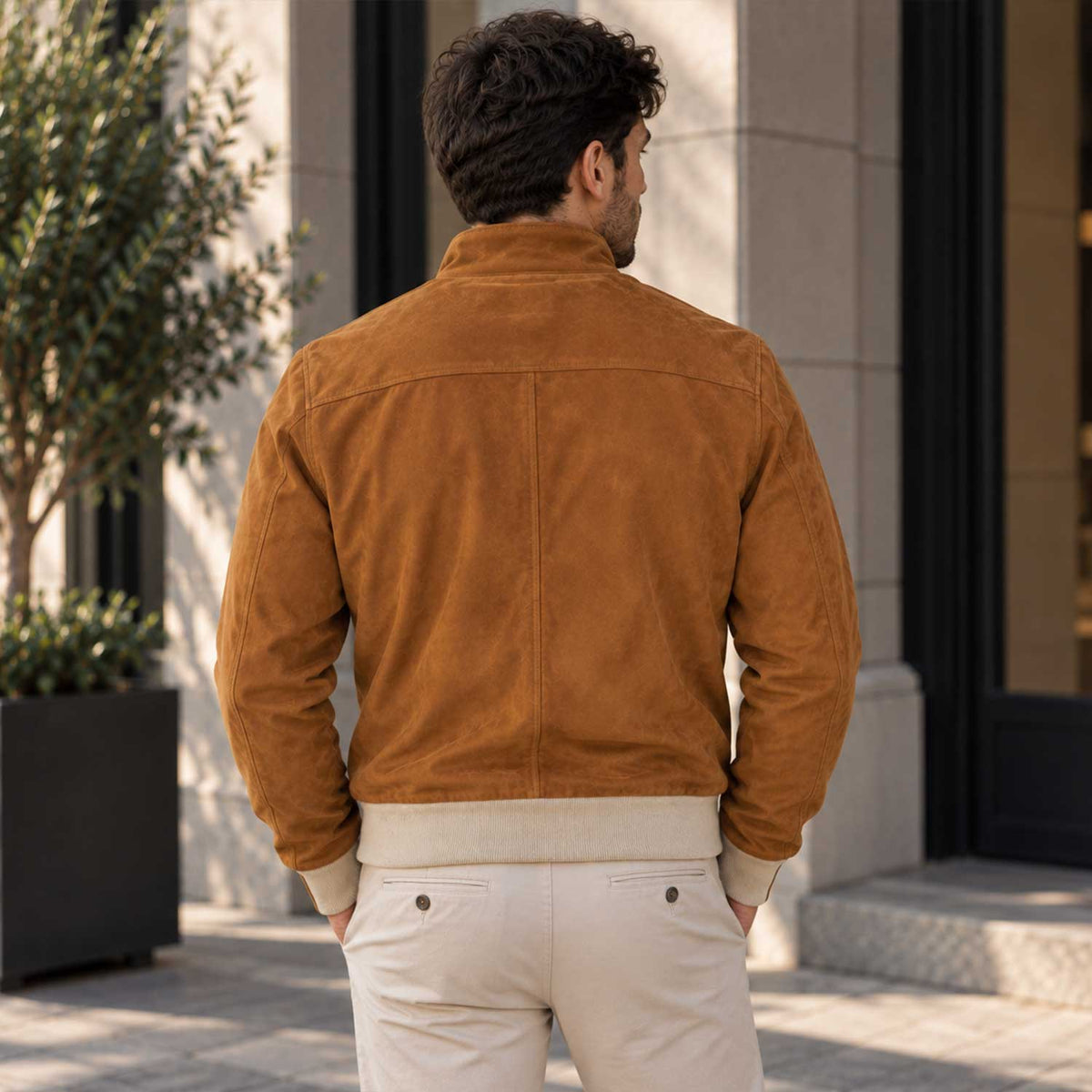Mens Suede Leather Bomber Jacket Cognac
Mens Cognac Suede Leather Bomber Jacket
Genuine Suede Leather Bomber Jacket for Men
Cognac Suede Leather Jacket for Men
Mens Vintage Cognac Suede Bomber Jacket
Premium Mens Suede Leather Bomber Jacket