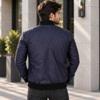 navy leather

varsity jacket

leather bomber

mens bomber

blue leather

sheepskin jacket

navy bomber

mens leather

flight jacket

bomber jacket men

varsity bomber

navy blue jacket