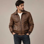 whiskey brown
leather bomber
lambskin jacket
full grain leather
vintage bomber
mens leather jacket
brown bomber
aviator jacket
distressed leather
sherpa bomber
flight jacket men
vintage leather
mens bomber jacket