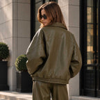Womens Olive Nappa Leather Bomber Jacket
Olive Green Nappa Leather Bomber Jacket Women
Womens Oversized Nappa Leather Bomber Jacket
Olive Nappa Leather Bomber Jacket for Women
Womens Genuine Nappa Leather Bomber Jacket
Oversized Olive Green Nappa Leather Jacket
Womens Olive Green Leather Bomber Jacket