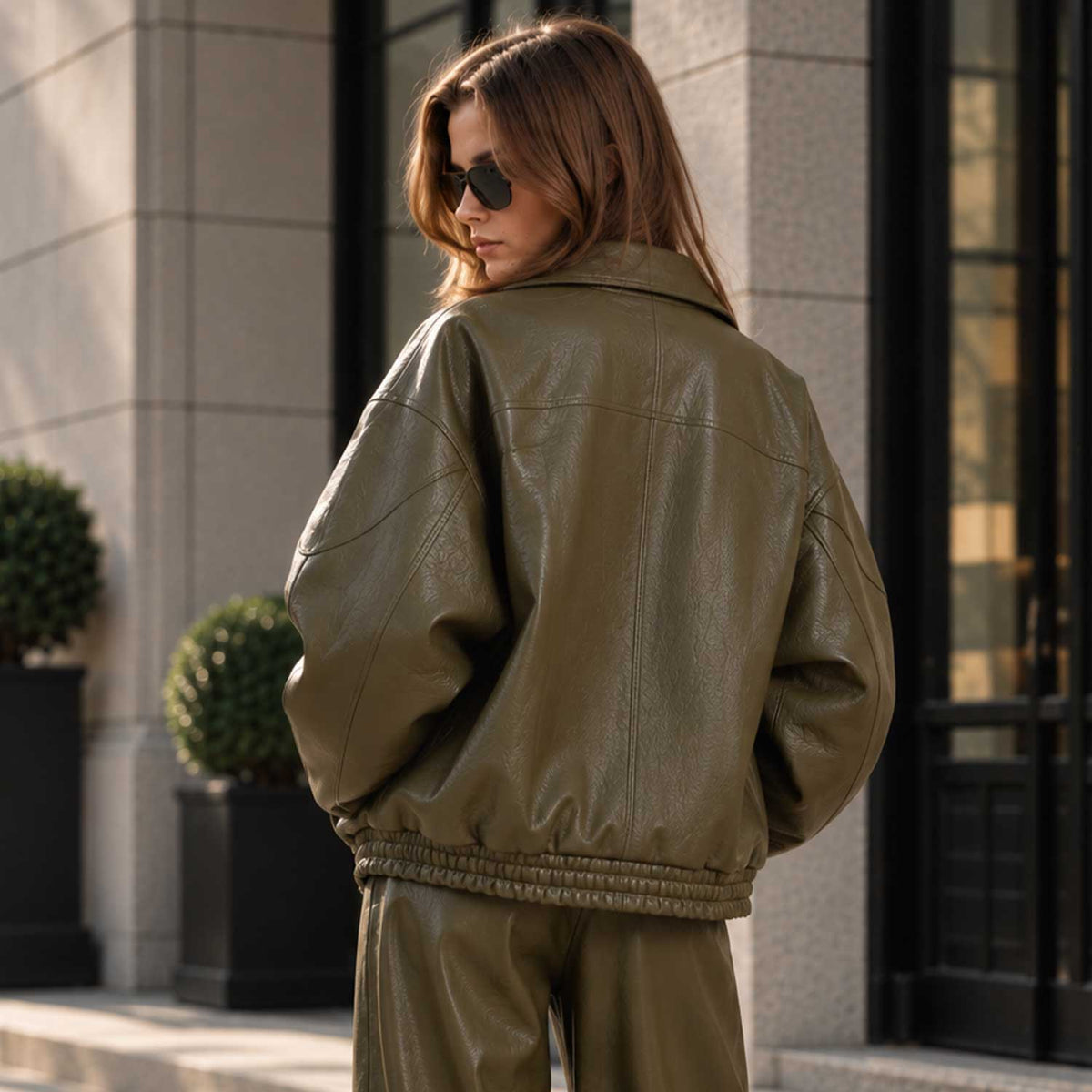 Womens Olive Nappa Leather Bomber Jacket
Olive Green Nappa Leather Bomber Jacket Women
Womens Oversized Nappa Leather Bomber Jacket
Olive Nappa Leather Bomber Jacket for Women
Womens Genuine Nappa Leather Bomber Jacket
Oversized Olive Green Nappa Leather Jacket
Womens Olive Green Leather Bomber Jacket