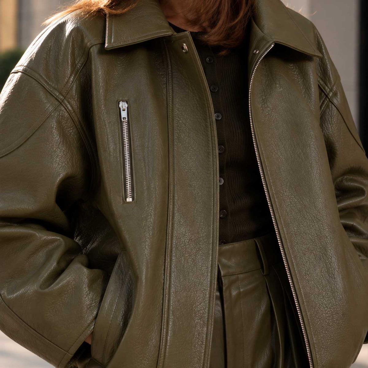 Womens Olive Nappa Leather Bomber Jacket
Olive Green Nappa Leather Bomber Jacket Women
Womens Oversized Nappa Leather Bomber Jacket
Olive Nappa Leather Bomber Jacket for Women
Womens Genuine Nappa Leather Bomber Jacket
Oversized Olive Green Nappa Leather Jacket
Womens Olive Green Leather Bomber Jacket